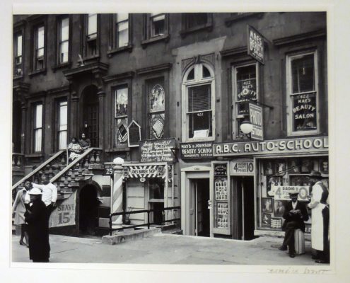 Berenice Abbott Harlem Street II, 1936 Gelatin silver print NSU Art Museum Fort Lauderdale