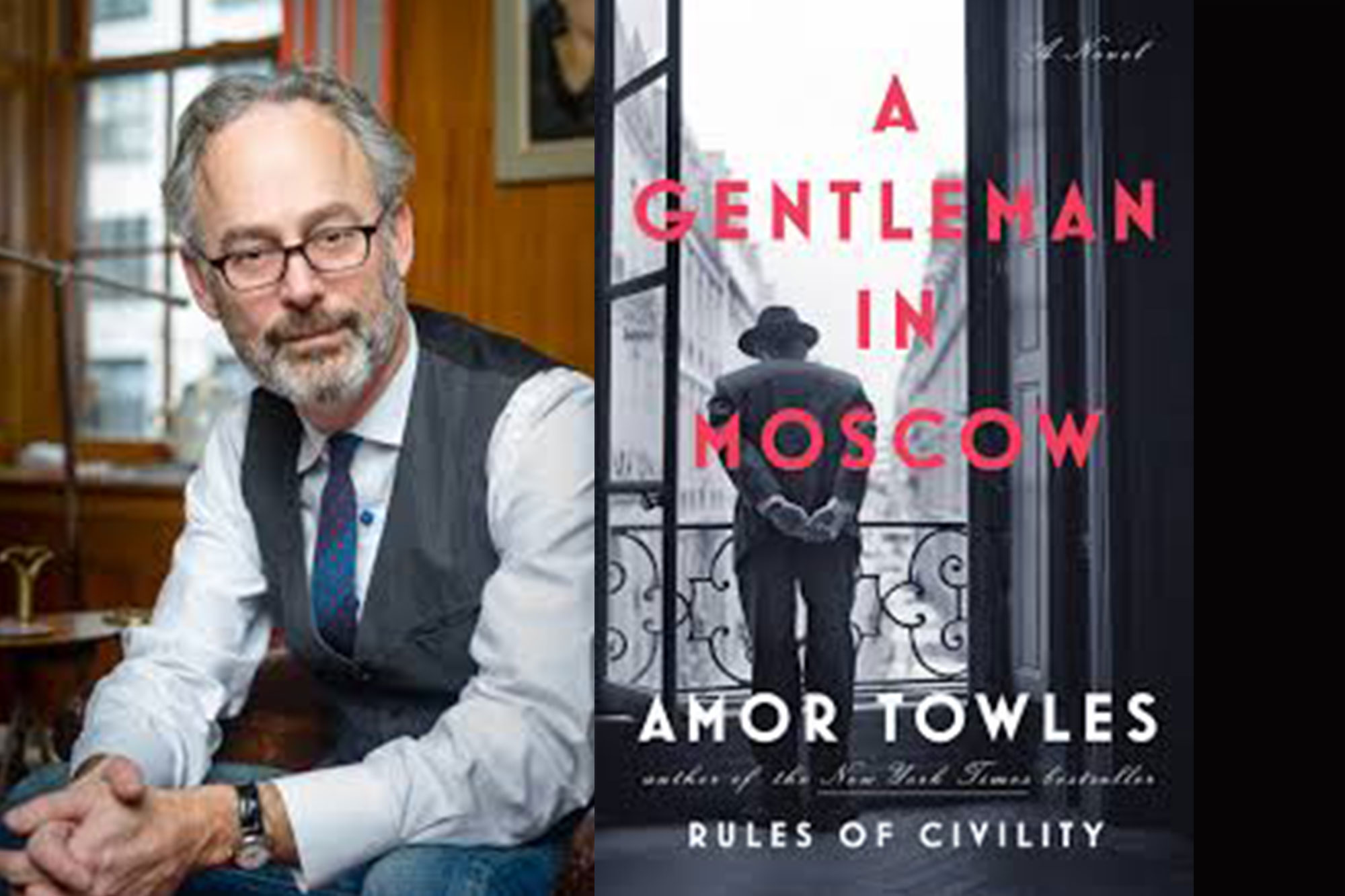 Cafe Society Book Discussion Group: A Gentleman in Moscow by Amor Towles