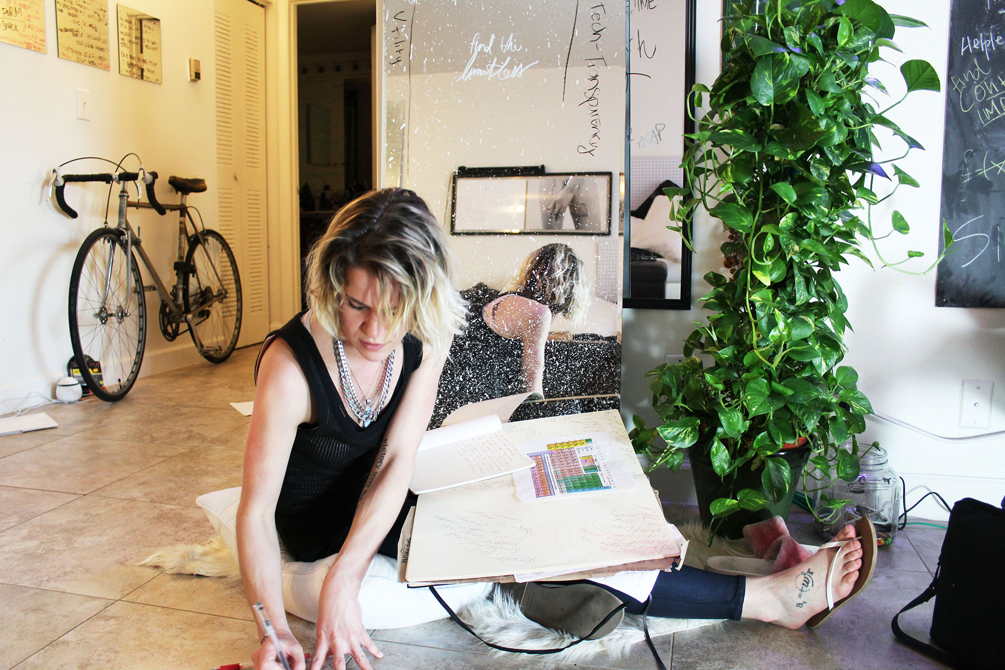Artist Katherine Davis