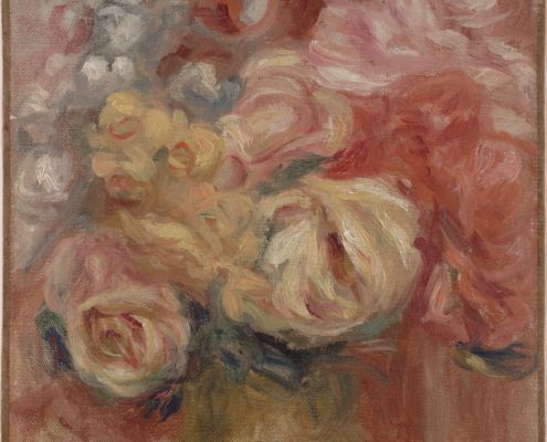 Pierre-Auguste Renoir, Flowers (detail), 1915-1919, Oil on canvas, Dallas Museum of Art, gift of Mrs. Leslie Waggener in memory of Leslie Waggener 1957.64