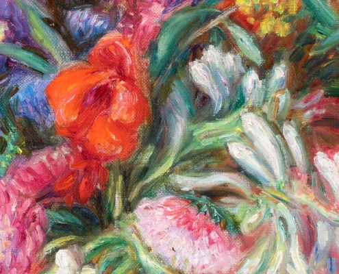 Aguste Renior flowers detail