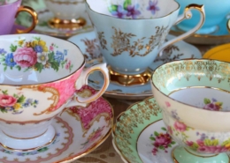 Fancy tea cups