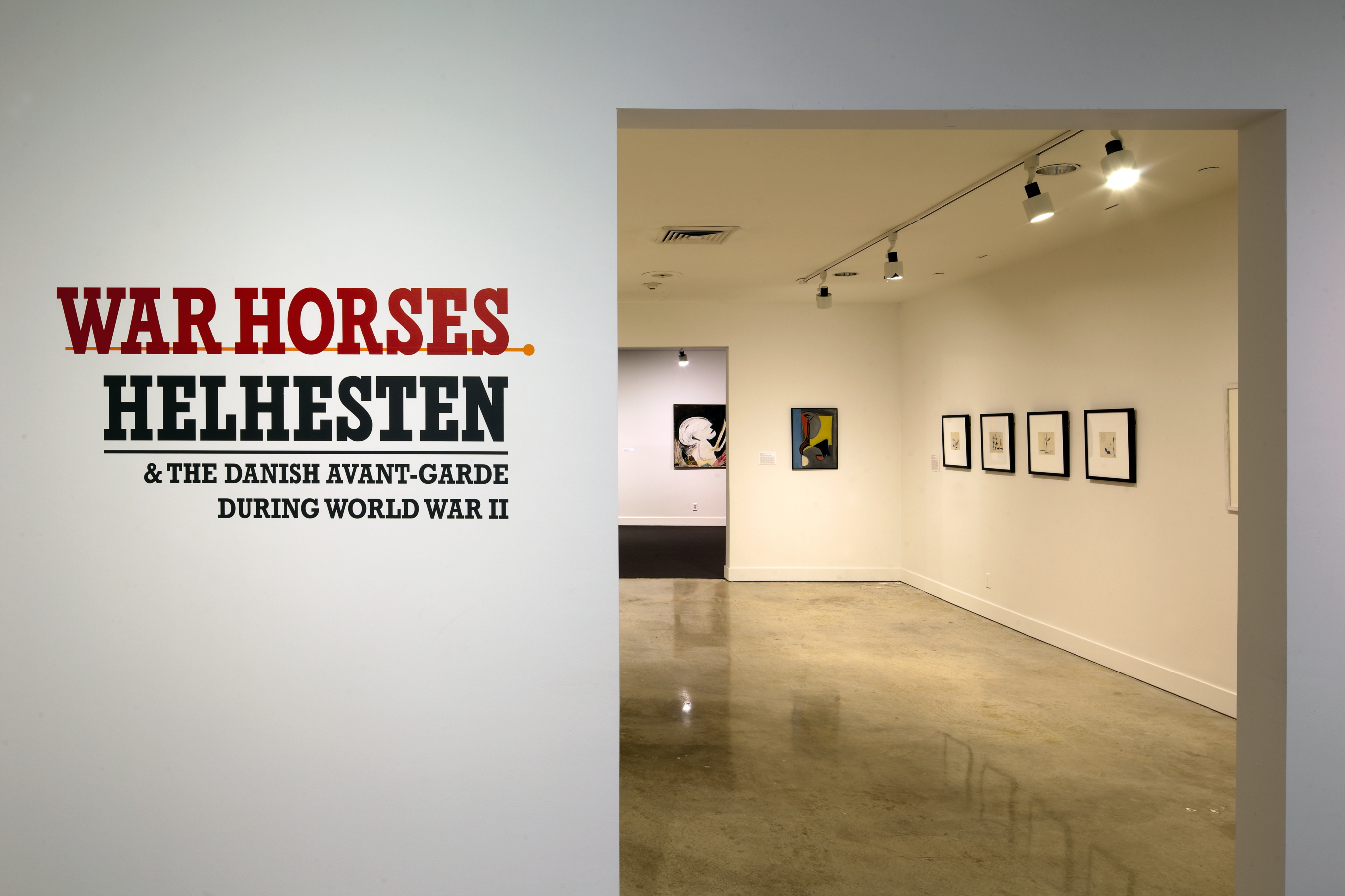 War Horses; installation image by Steven Brookes