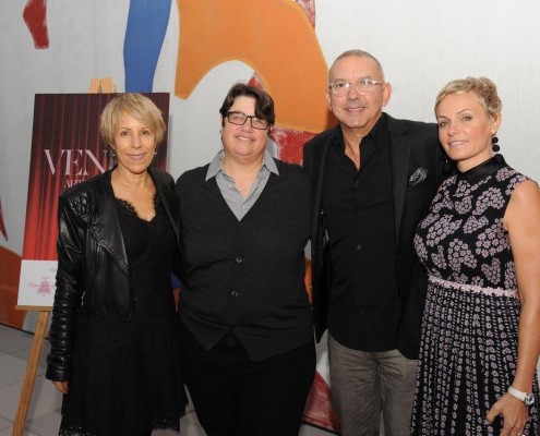 Bonnie with guests