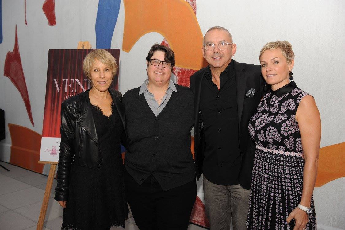 Bonnie with guests