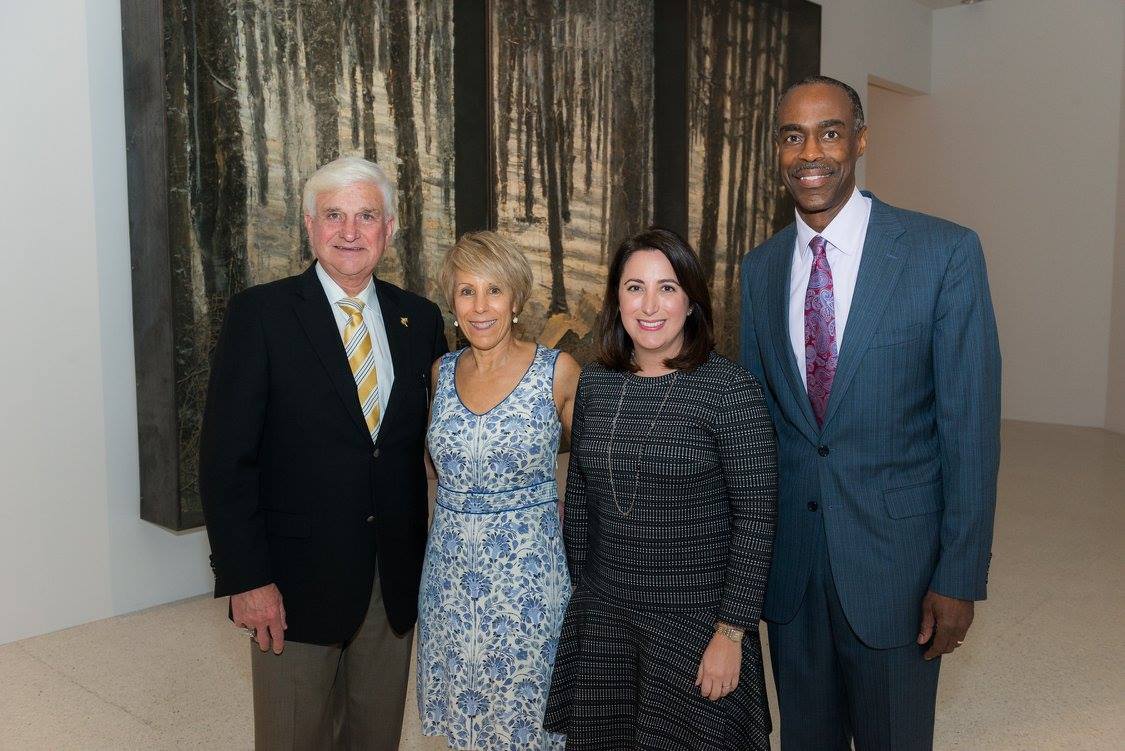 Bonnie with guests