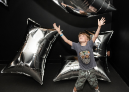 Boy in Warhol Room