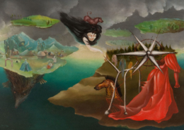 Leonora Carrington, Artes 110, c. 1942. Oil on Canvas. NSU Art Museum Fort Lauderdale; promised gift of Stanley and Pearl Goodman