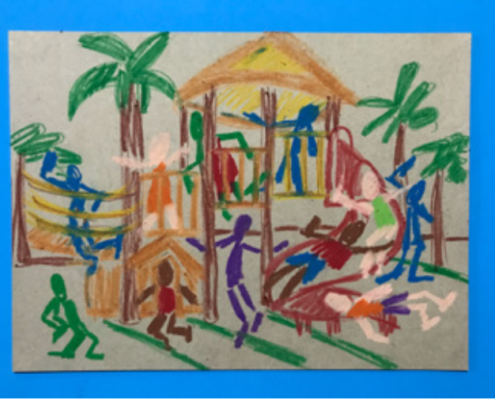 painting of children
