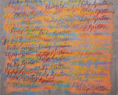 SC1127OP Scott Covert Philip Guston The Colorful One 2021