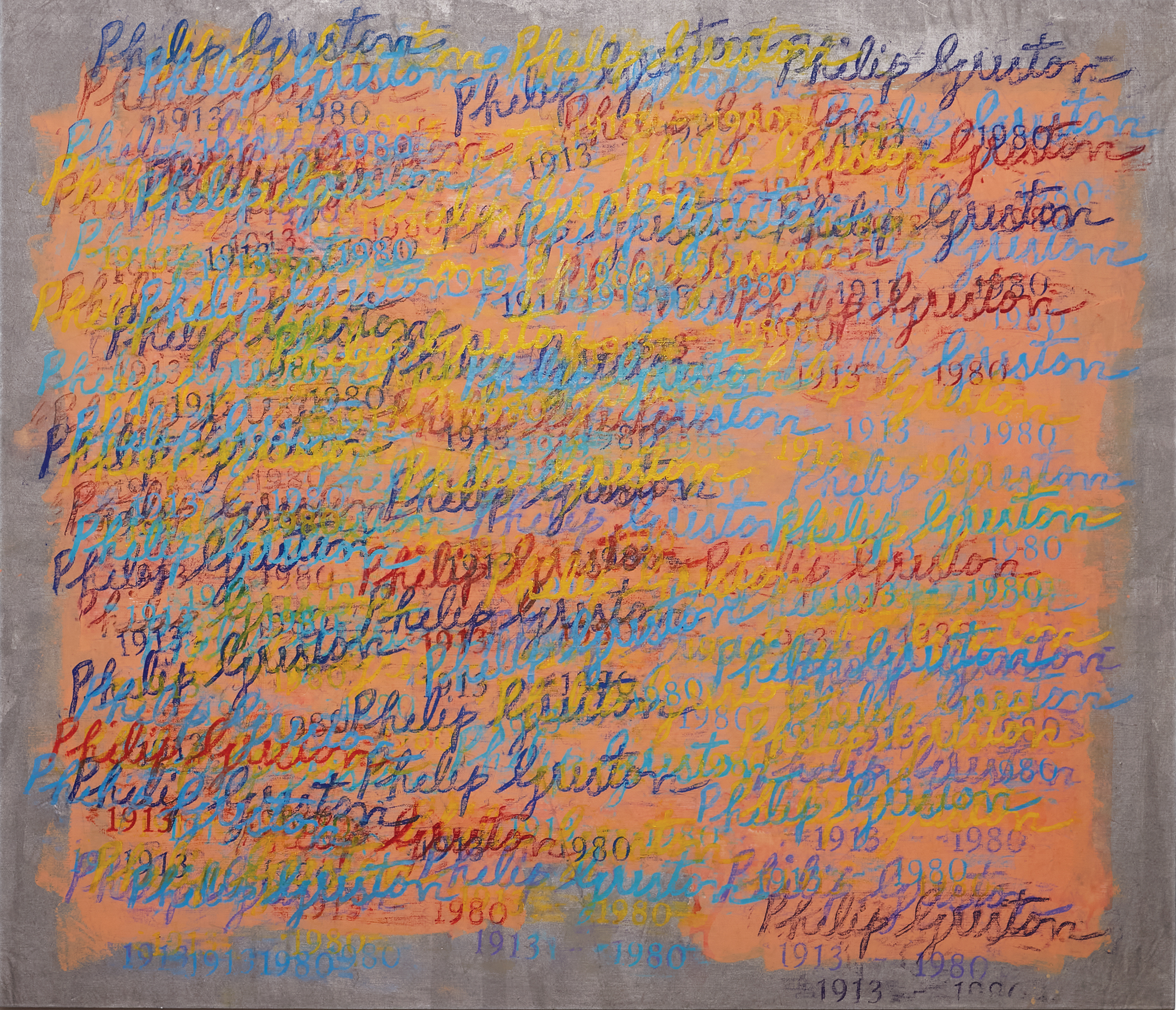SC1127OP Scott Covert Philip Guston The Colorful One 2021