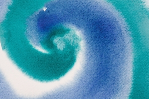 Green and Blue Swirls