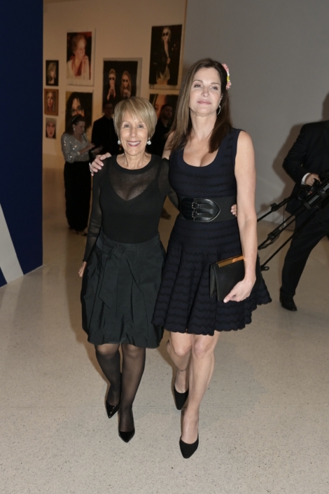 Stephanie Seymour and Bonnie Clearwater