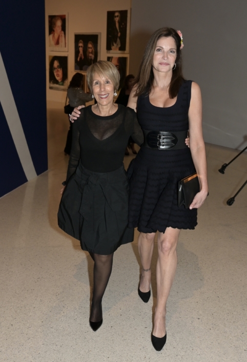 Stephanie Seymour and Bonnie Clearwater