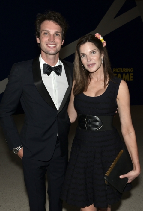 Stephanie Seymour with Dylan Brant