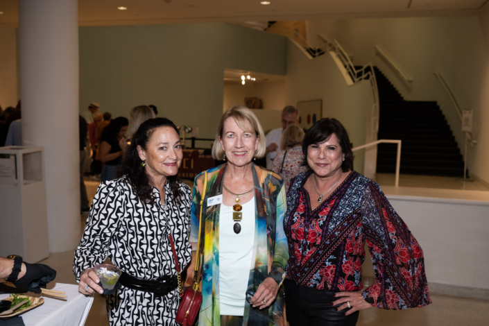 Ann Harsh with Museum guests