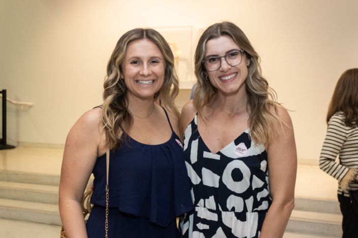 Guests attending the opening of Glory of the World: Color Field Painting (1950s to 1983) at NSU Art Museum Fort Lauderdale.