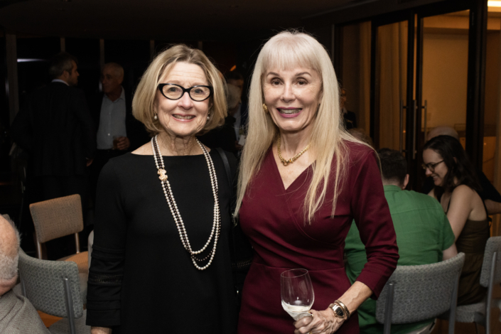 Attendees of the Glory of the World: Color Field Painting (1950s to 1983) dinner at Four Seasons Hotel and Residences Fort Lauderdale.