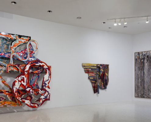 Installation view of Glory of the World; Color Field Painting Photography by Steven Brooke