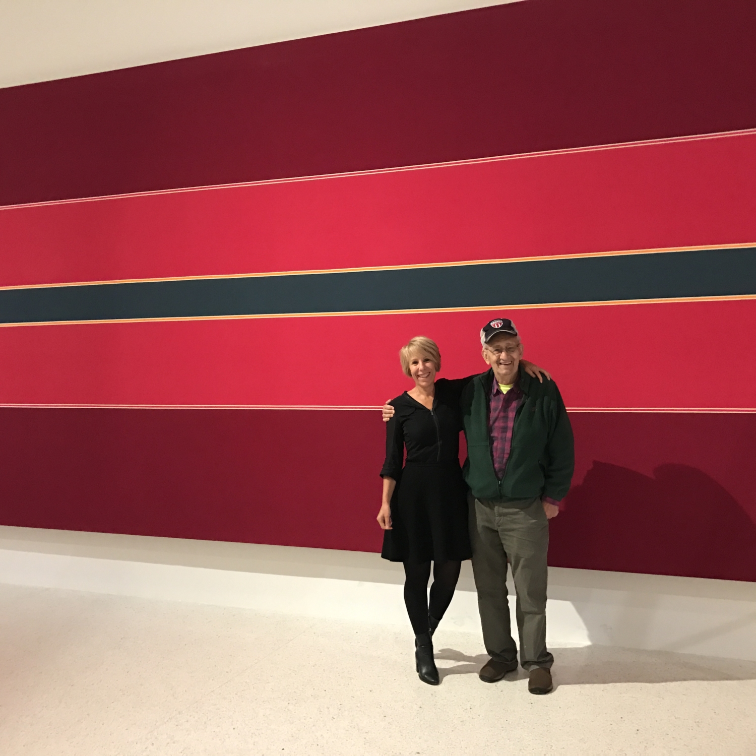 Bonnie Clearwater and Frank Stella