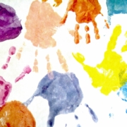 Colorful Handprints