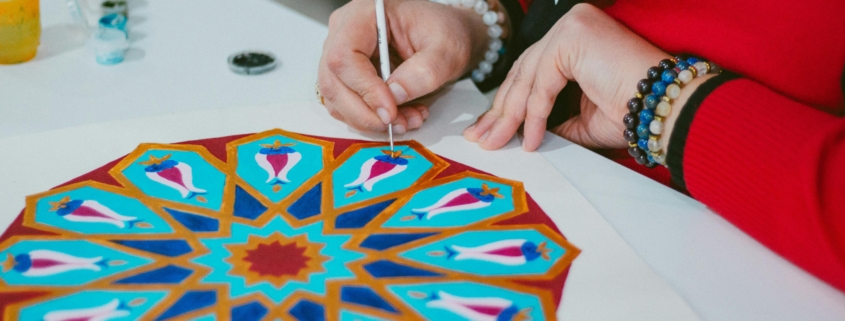 Kaleidoscope painting