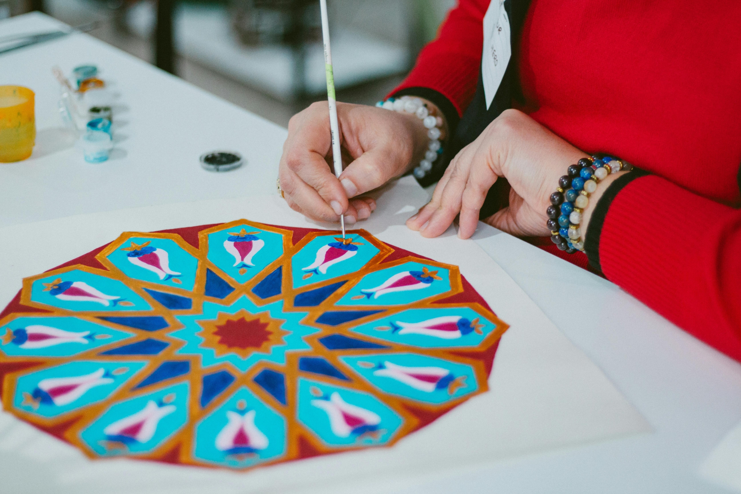 Kaleidoscope painting