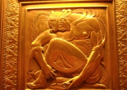 Metal Engraving Of Person