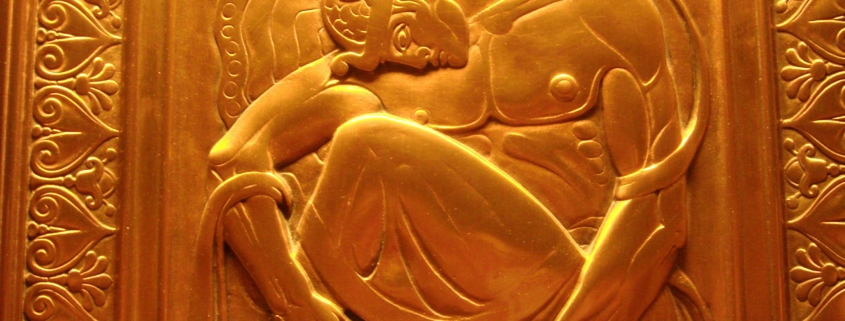 Metal Engraving Of Person