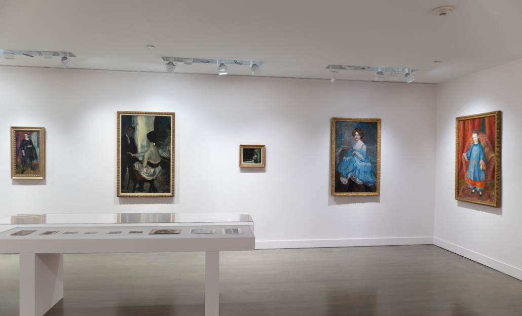 DSC02250 Installation image of A Backward Glance: Highlights from the William J. Glackens Collection, 2025. Courtesy of NSU Art Museum Fort Lauderdale.