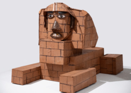 Cardboard Sphinx
