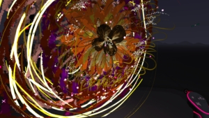 Flower Art in VR