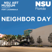 Exterior of Museum with Neighbor Day Text