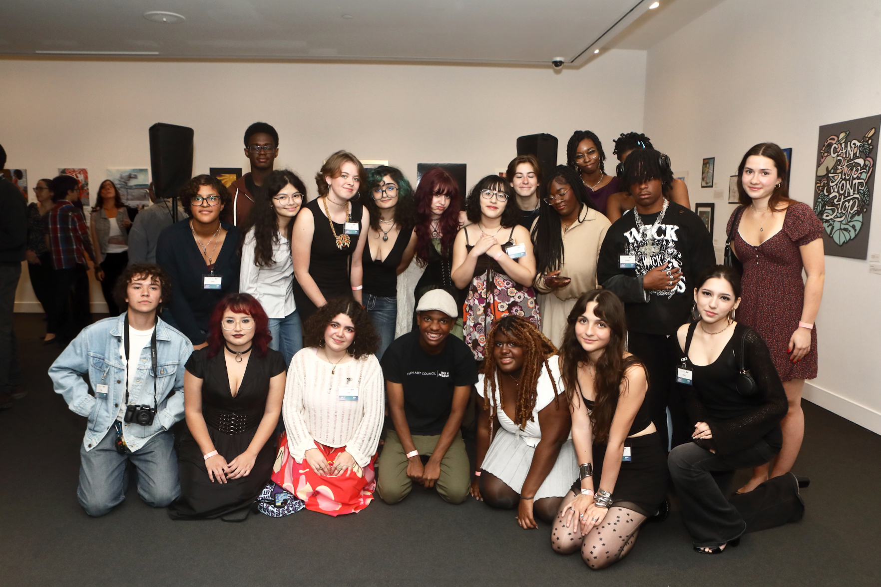 Image courtesy of Meg Pukel, Teen Art Council Group Photo