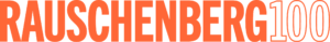 Rauschenberg Centennial Logo Orange