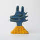 Blue animal statue