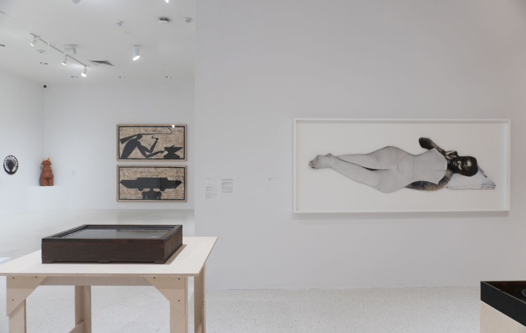 Installation image of Riddle of the Sphinx Part II, 2025. Courtesy of NSU Art Museum Fort Lauderdale.