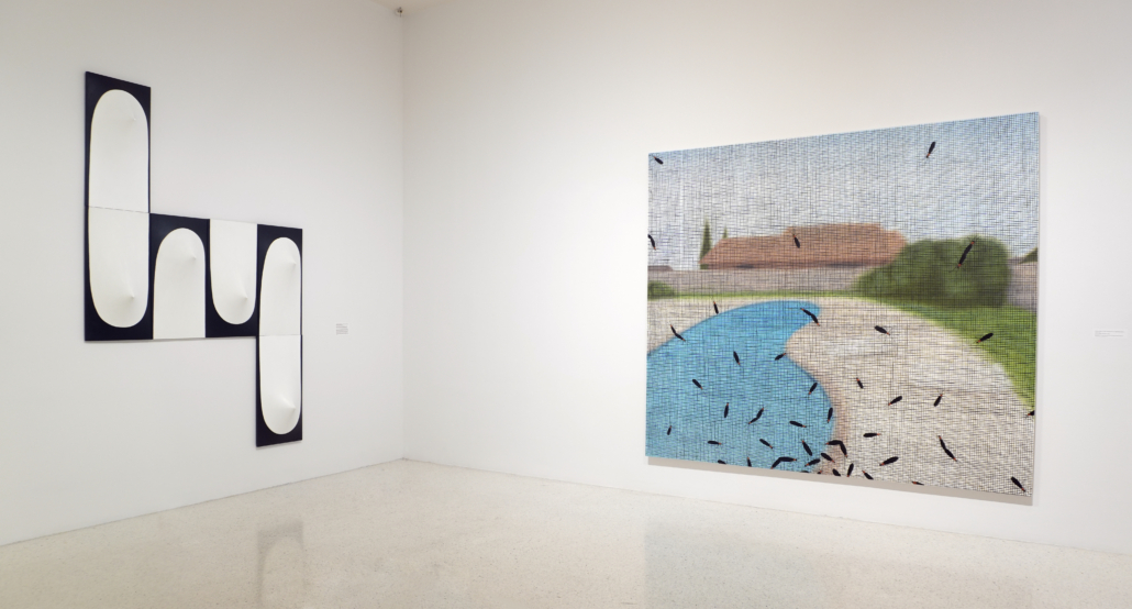 Installation image of Riddle of the Sphinx Part II, 2025. Courtesy of NSU Art Museum Fort Lauderdale.