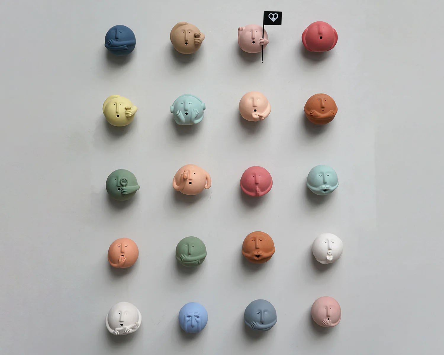 Clay head Composition by Aman Khanna