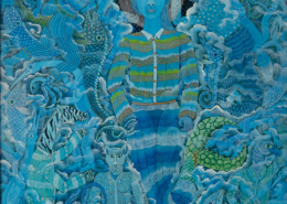 Frantz Zéphirin, La Métamorphose d’Erzulie, 1996. Acrylic on canvas. NSU Art Museum Fort Lauderdale; gift of Carol J. Horning