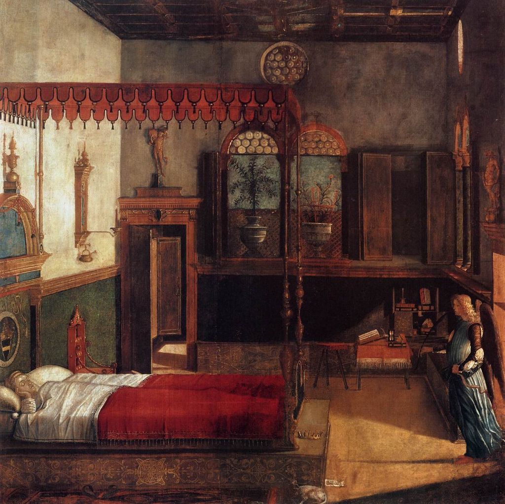 Vittore carpaccio, Dream of St Ursula 01