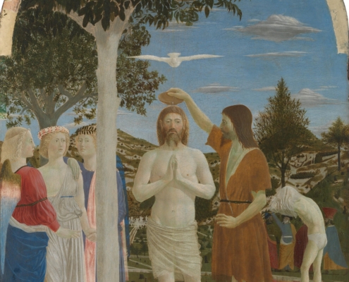 2048px Piero della Francesca Battesimo di Cristo (National Gallery, London)