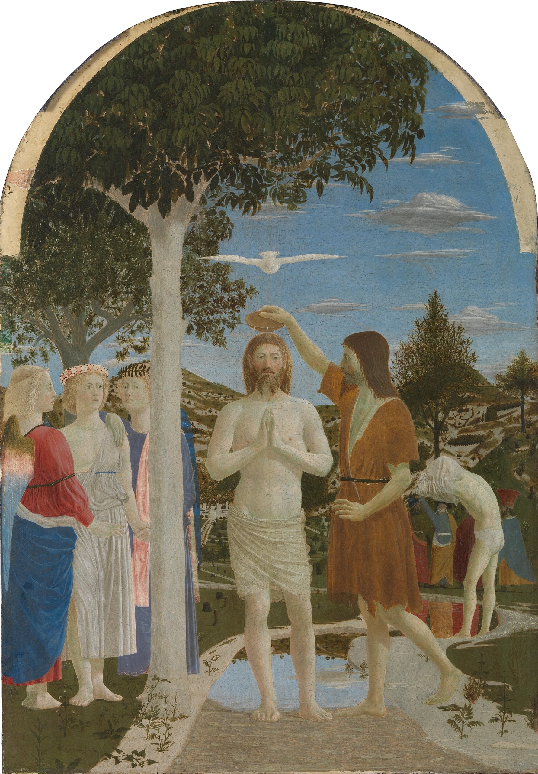 2048px Piero della Francesca Battesimo di Cristo (National Gallery, London)