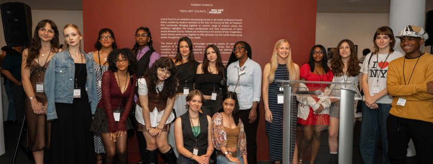 Teen Art Council Group Photo 2026