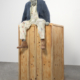 Urs Fischer Julian, 2014 Paraffin wax, microcrystalline wax, encaustic pigment, oil paint, steel, wicks